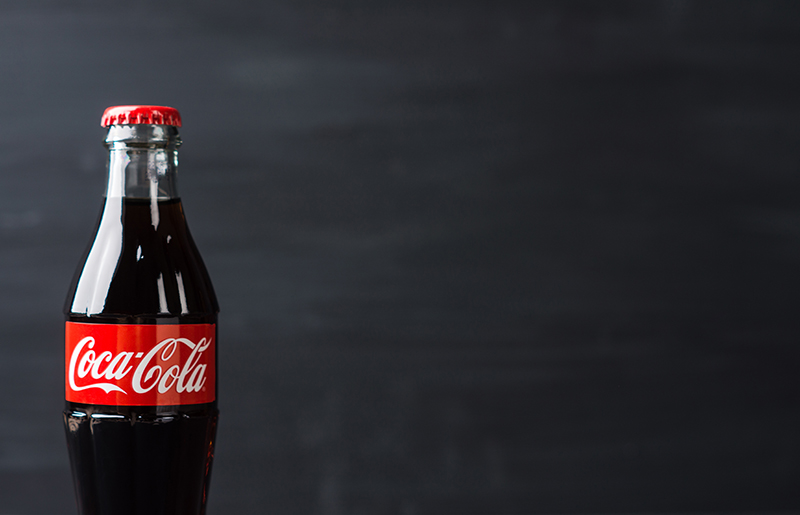 Classic Coca-Cola bottle