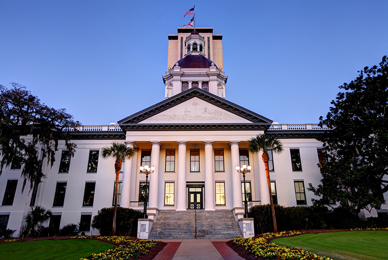 Florida State Capitol, in Tallahassee, Florida