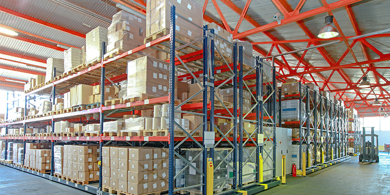 Warehouse and worker